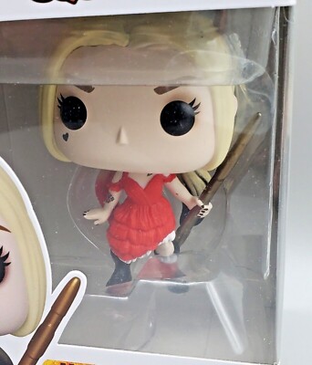 harley quinn red dress funko pop DC The Suicide Squad Harley Quinn (Damaged Dress) Funko Pop #1111 Movies New!