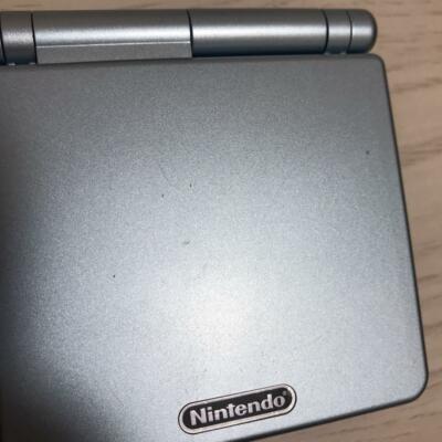 Nintendo Game Boy Advance SP Pearl Blue Box from jAPAN | eBay