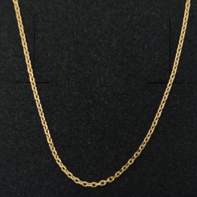 Cadena oro 18k 750 mls. 60 cm. 3,00 grs. 1,2 MM De Grosor