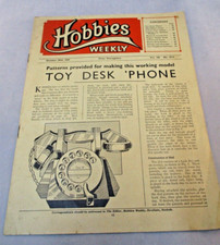 Hobbies Weekly Magazine October 29th 1947 -  Vol 105  No. 2713 - Vintage Retro