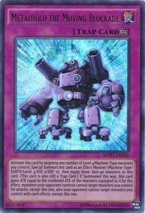 Metalhold the Moving Blockade - MVP1-ENG30 - Gold Rare - Unlimited Edition x3 -