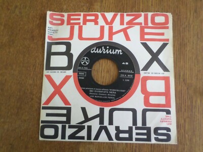 Marcello's Ferial 45 Umdrehungen Juke Box, Sei Diventata Nera, Vinyl 7'' Vintage