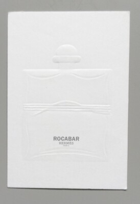 Carte publitaire - Werbekarte - Rocabar Hermès beidseitig