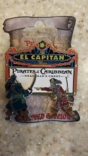 Disney DSFGSF EL CAPITAN THEATER Pirates Caribbean MARQUEE Deadmans Chest Pin LE