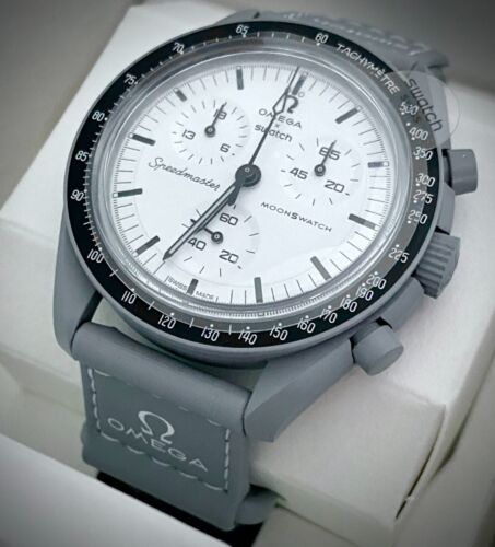 OMEGA X SWATCH SpeedMaster MoonSwatch 1965 NASA Qualification. NEW! AUTHENTIC!