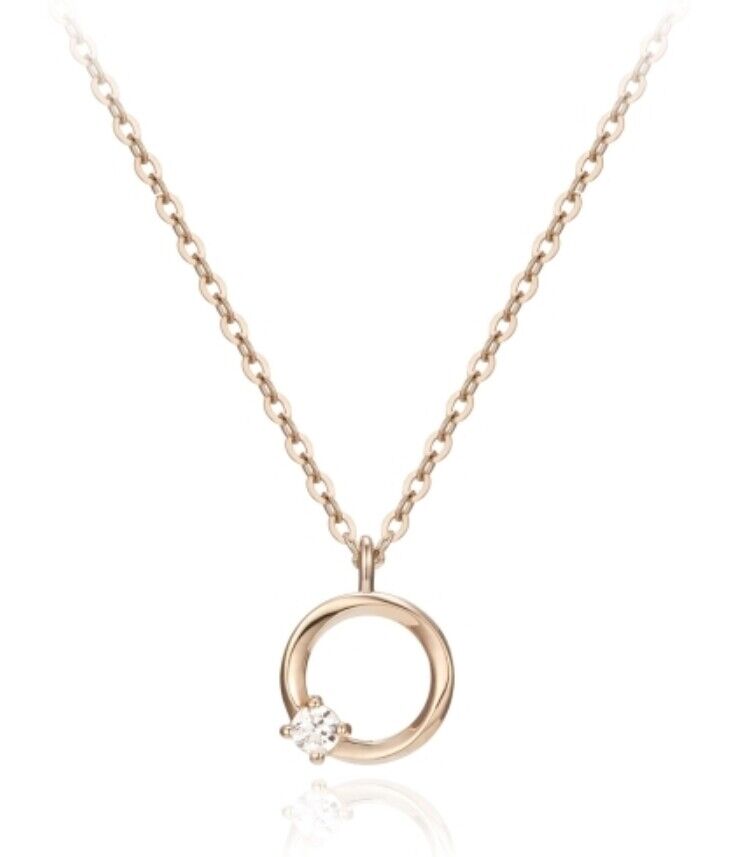 J.Estina J Basic 14K Necklace JJJBNQ9AS547R4420 Rose Gold J.Estina J Basic 14K Necklace JJJBNQ9AS547R4420 Rose Gold