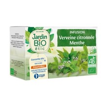 Lot de 3 Jardin Bio Infusion verveine citronnée menthe (28g x 3)