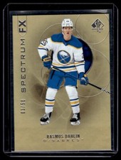 2020-21 SP Authentic Spectrum FX Gold Rasmus Dahlin 03/50 Buffalo Sabres #S-4