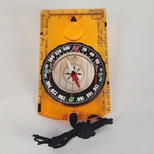 Compass Orienteering Map Reading Navigation Backpacking Hiking Clear Scaled