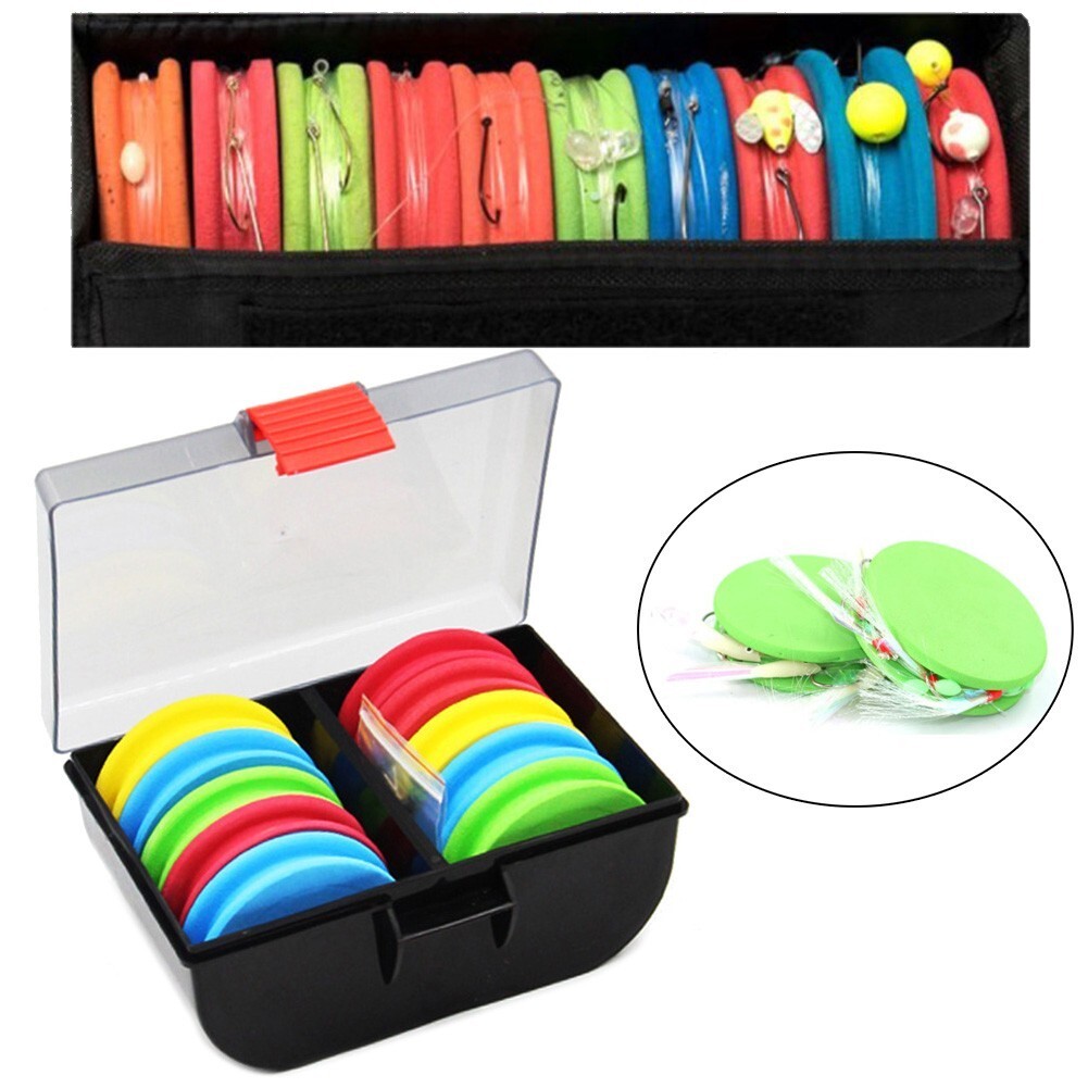 ULIJTH Angelschnur Wickelbrett 10er Set - Praktischer Schnurhalter Für Angelzubehör