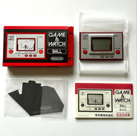 Club Nintendo Limited Game & Watch BALL and Bonus Playing Card Mario Party Set