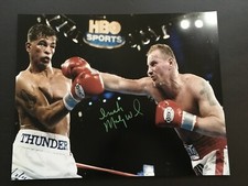 MICKY WARD AUTOGRAPHED 16 X 20 PHOTO 