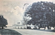Detroit, MI. Drive, Belle Island - 1908 Postcard