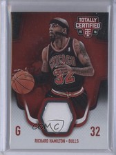 2015 Panini Totally Certified Materials Red 82/199 Richard Hamilton #TCM-RH h3e