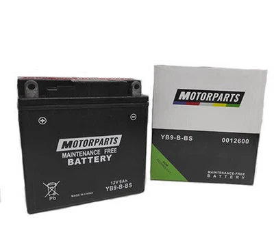 Batterie YB9-B-BS 12 V 9 Ah Pour Aprilia Sport City One 4T EU3 125 4T 2008/2011 - Photo 1/2