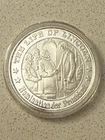 Life Of Lincoln 1oz .999 Fine Silver President Inaugural . Round