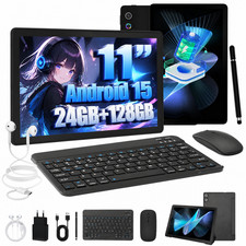 AEEZO 11" IPS Tablet 128GB 6800mAh 1280 800 HD Touchscreen Wifi 6 YouTube GMS