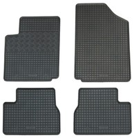GummifußMatten FüR Citroen C2 + C3 Passform FußMatten Set Gummimatten 4-Teilig