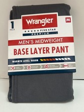 Nice New Mens Wrangler Gray Premium Midweight...