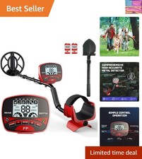 Metal Detector for Adults  Kids Professional Cordless Gold Detector 5 Modes,...