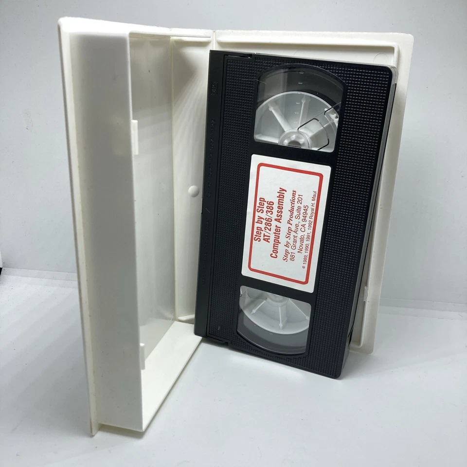 Vintage Step By Step PC Computer Assembly VHS By Royal Maul - Image 3 of 3