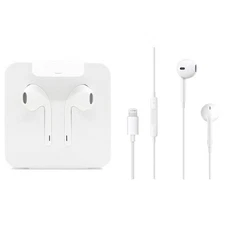 Apple Lightning Earpods + 3.5mm Adapter OEM Earbuds iPhone 7 8 8+ X 11 12 13 14
