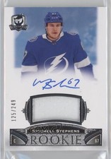 2019-20 Upper Deck The Cup Rookie 125/249 Mitchell Stephens #124 Patch Auto 0o5t