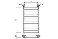 Valeo 811628 WäRmetauscher, Innenraumheizung FüR Bmw