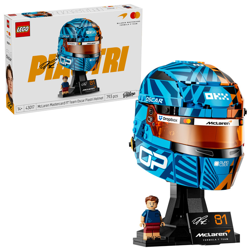 LEGO Editions: McLaren Mastercard F1® Team Oscar Piastri Helmet (43017)