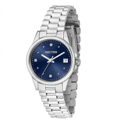 SECTOR 230 DAMEN R3253161543 UHR STAHL 32mm BLAU DATENLISTE 129  UNTERPREIS