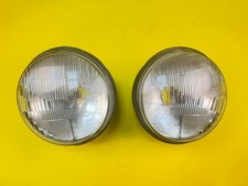 Fiat Ritmo Headlight Set Left & Right Faro with Support Siem 12670 NOS