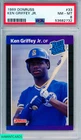 1989 DONRUSS KEN GRIFFEY JR #33 ROOKIE HOF SEATTLE MARINERS RC PSA 8 NM-MT