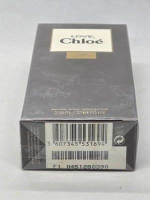 Chloe Love Eau Intense Eau De Parfum 75mL 2.5oz EDP Sealed
