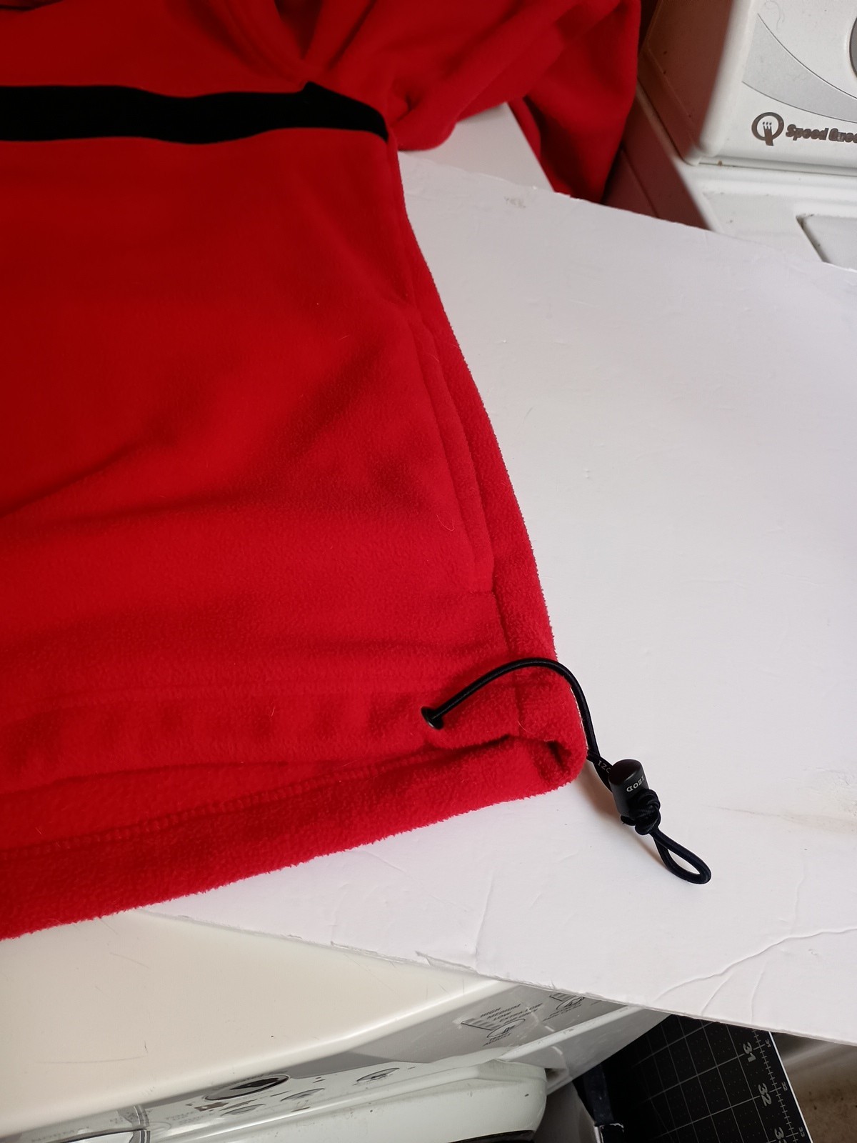 IZOD Performance X  Red /Black Pullover Jacket  F… - image 6