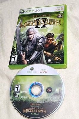 Lord of the RingsBattle for Middle-Earth II 2 Xbox 360 - Authentic Tested    