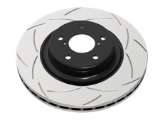 Dba Street Series T2 Slotted Front Brake Rotor For Mitsubishi Evo X 2008-2015