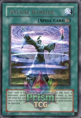Arkane Barriere Rare CRMS-DE061 Yugioh