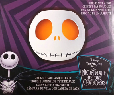 THE NIGHTMARE BEFORE CHRISTMAS Jack Skellington - LED Kerze