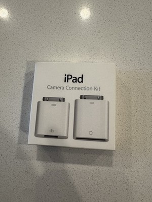 Apple iPad Camera Connection Kit 2 Adapters USB & SD Card Reader A1362 MC531ZM/A