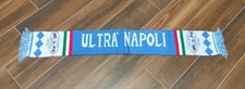SCIARPA SCARF BUFANDA CALCIO SCHAL ULTRAS NAPOLI ULTRÀ CUCB LANA NO ADESIVO