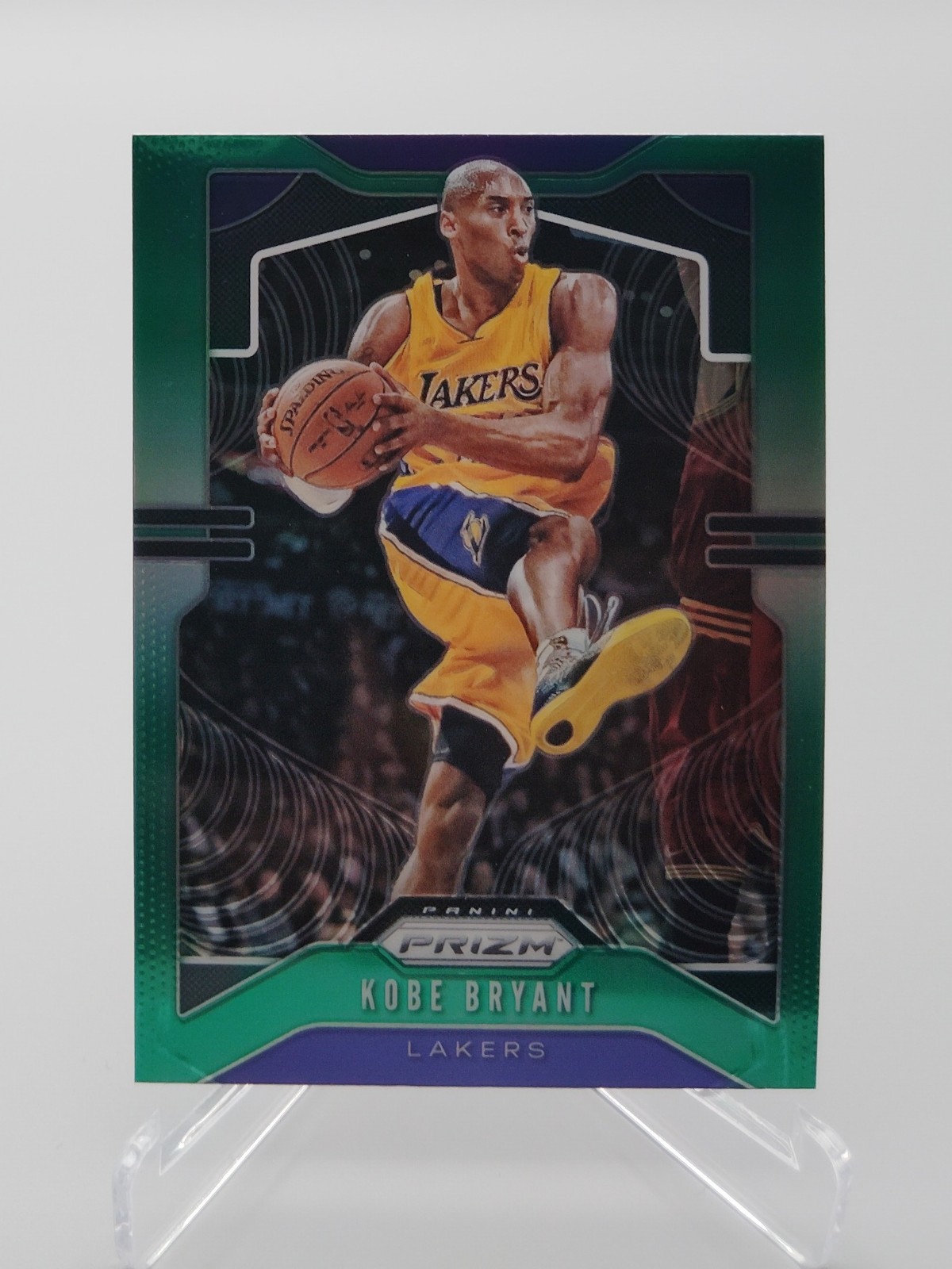2019-20 Panini Prizm Kobe Bryant #8 Los Angeles Lakers Green Prizm