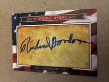 Dick Gordon Autographed Authentic Hand Signed Card NASA Astronaut