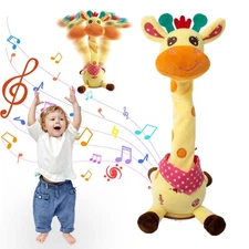 Dancing Giraffe Plush With Light UP Twisting Talking Giraffe Stuffed Animal TSP