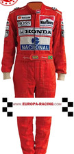 Carnaval Ayrton Senna mono kart/fan ediciones niños tallas 140