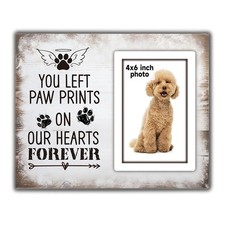Memorial Pet Picture Frame Sympathy Gifts for Loss of Loved Pet, Bereavement ...