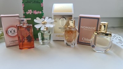 Parfum Miniaturen Set Chloe, Marc Jacobs, Rabanne, Lancome & Box
