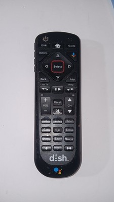 Dish Remote Control 540 DVR Voice Google Assistant Black for Dish Receivers