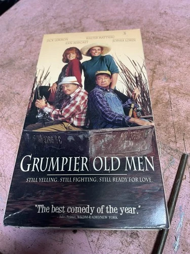 Grumpier Old Men 1996 VHS Film Bin 25