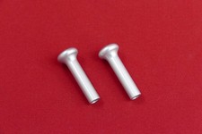 Door Lock Knob Set Billet Aluminum. 1968-1979 Ford Bronco Truck Car.