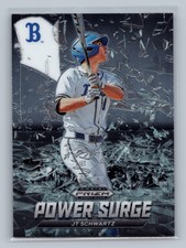 2021 Panini Prizm Draft Picks #PS-JS JT Schwartz Power Surge Silver Prizm